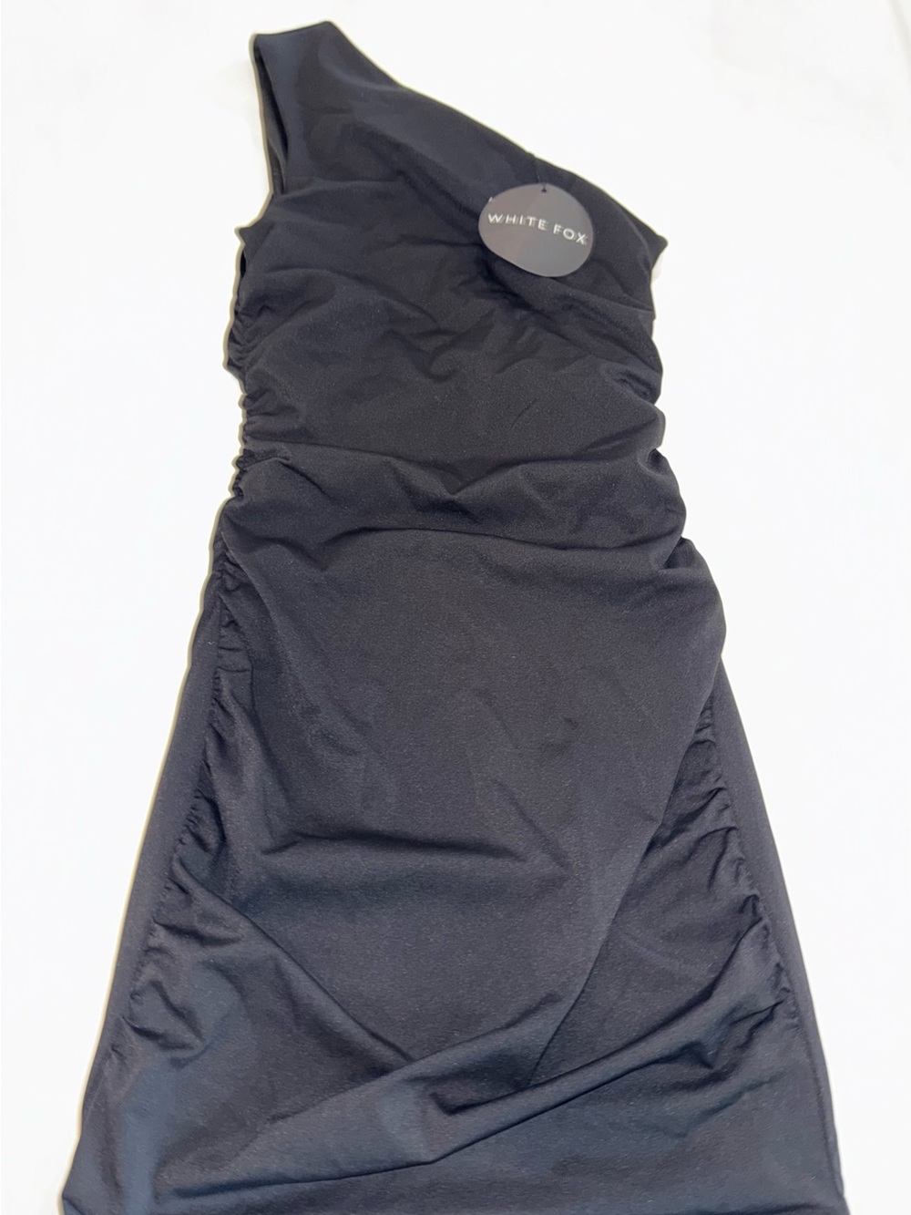 White Fox Boutique Black Nine to Five Mini Dress
